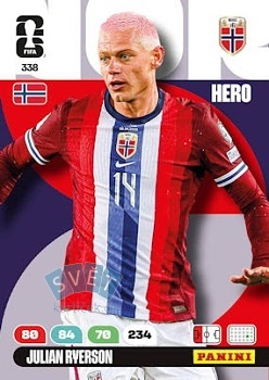 Julian Ryerson Norway Panini FIFA World Cup 2026 Adrenalyn XL #338